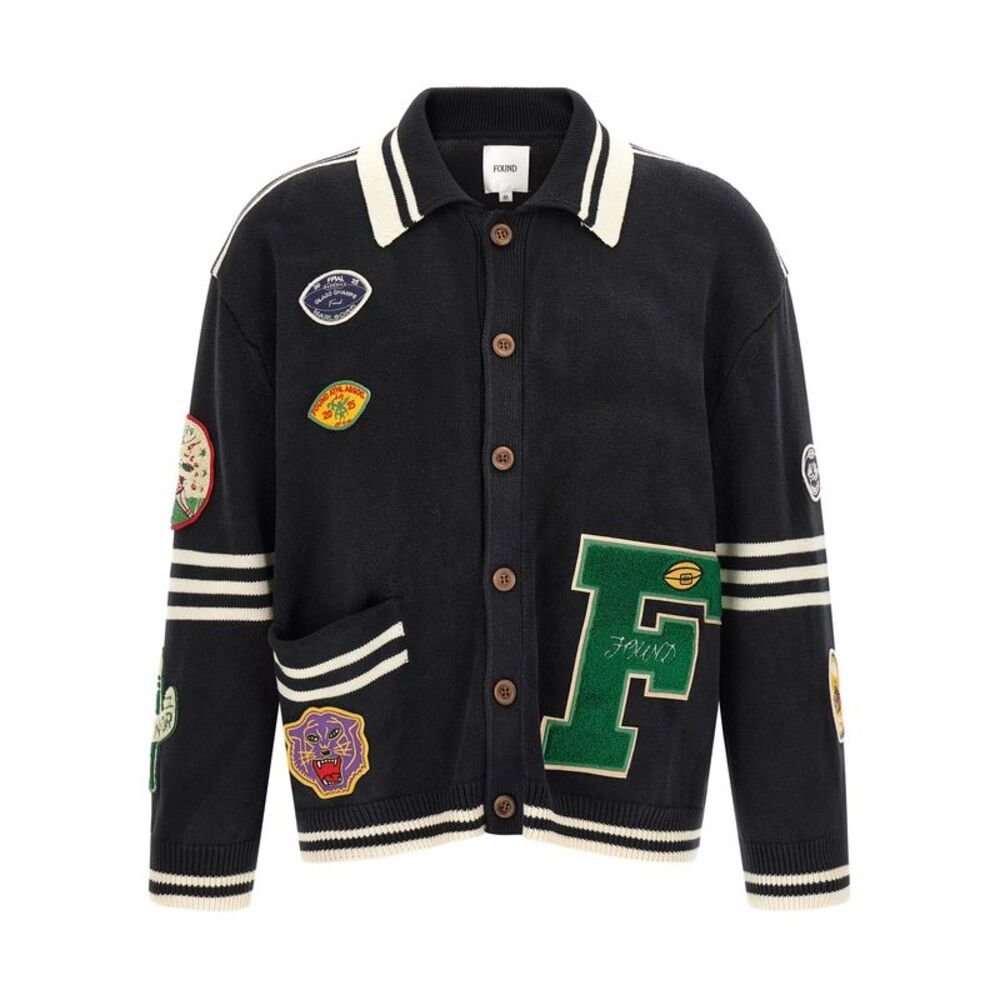 Found Men 'Fin Varsity' Cardigan